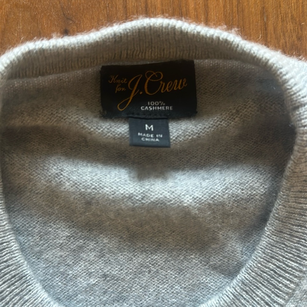 J Crew Cashmere sweater